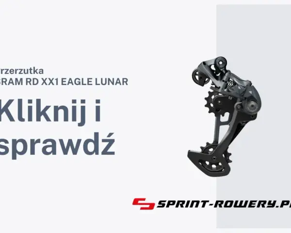 Dowiedz się, jak działają przerzutki w rowerze, oglądając ten mechanizm SRAM RD XX1 Eagle Lunar. Kliknij i sprawdź!