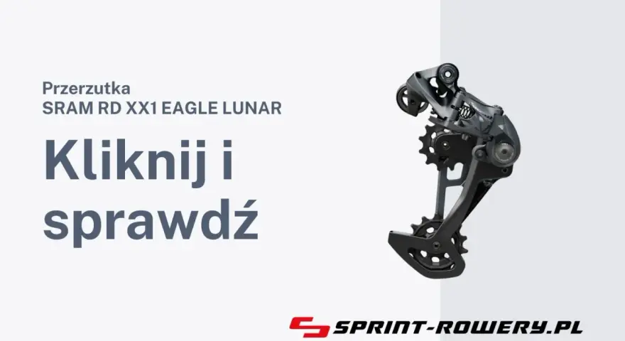 Dowiedz się, jak działają przerzutki w rowerze, oglądając ten mechanizm SRAM RD XX1 Eagle Lunar. Kliknij i sprawdź!